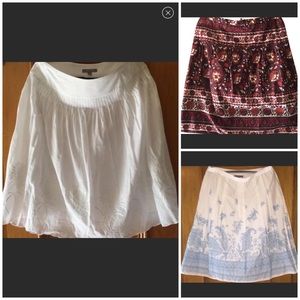 BUNDLE 3 SKIRTS ANN TAYLOR